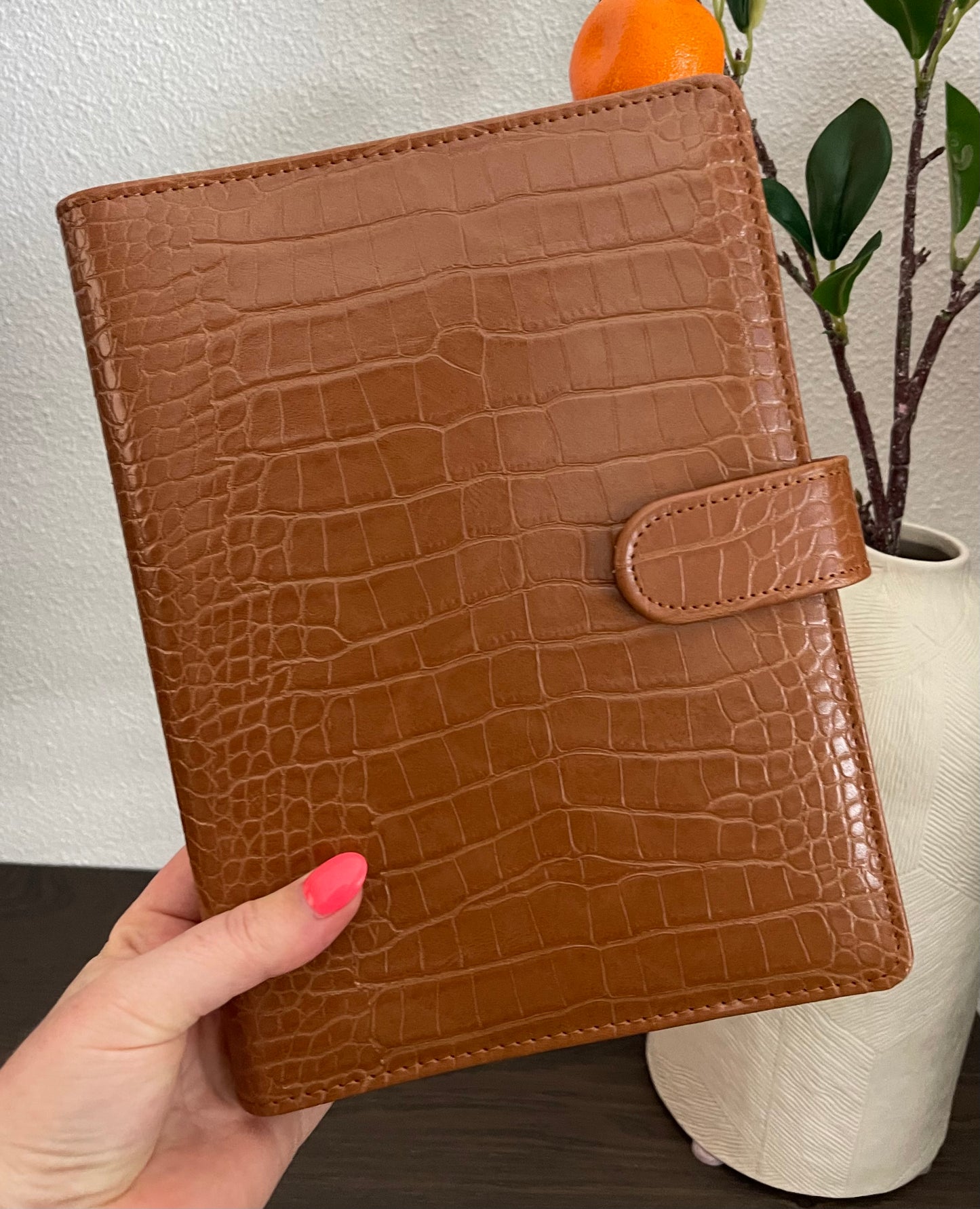 Budget Binder A5 Croco | Bruin