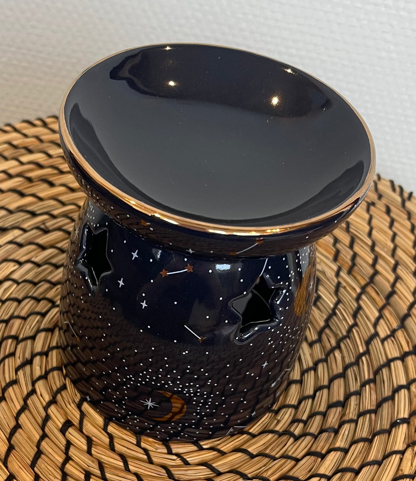 Geurbrander 'Sterrenstelsel' Paars/Blauw